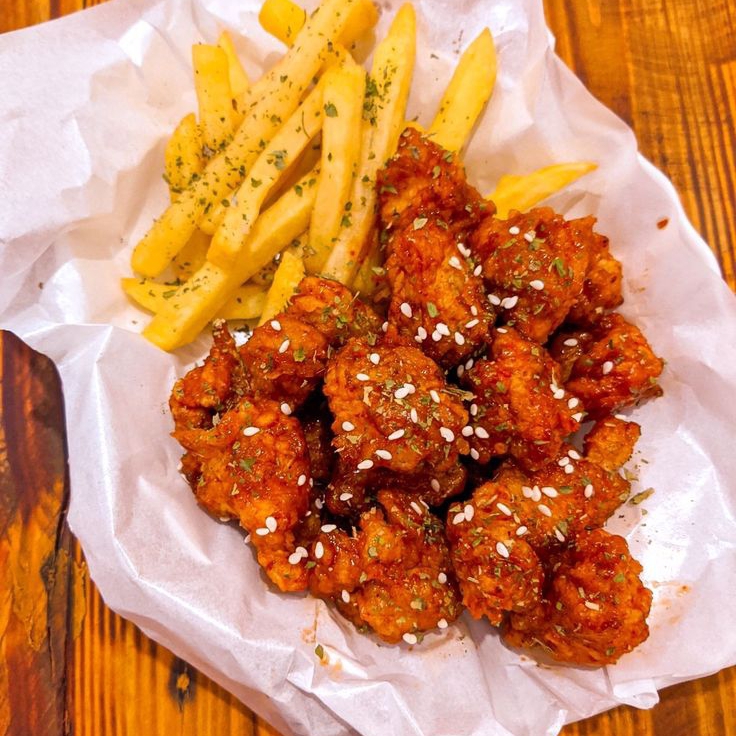 Orden de Boneless con Papas