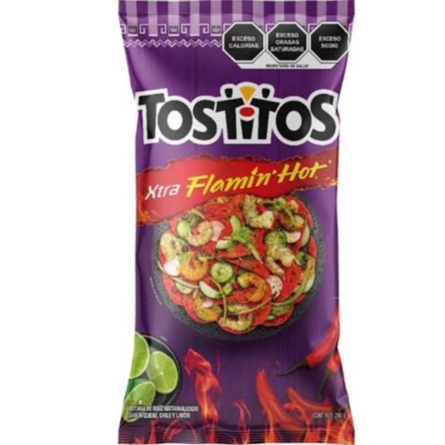 Tostitos Flamin hot 62g
