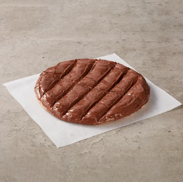 Pie de crema de avellanas y chocolate