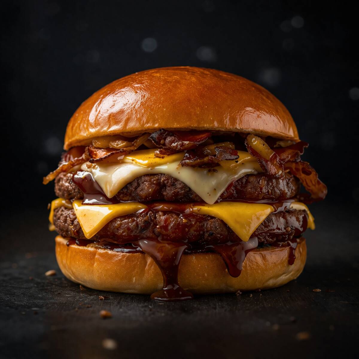 Hamburguesa doble Moustro