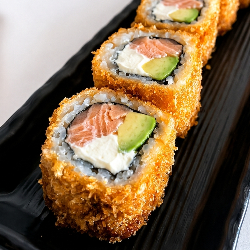 Philadelphia Roll Tempura 12 Bocados