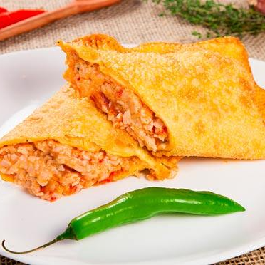 Nosso delicioso e recheado pastel de Peru desfiado que vai te levar a loucura, uma explosão de sabor pra você Saborear
