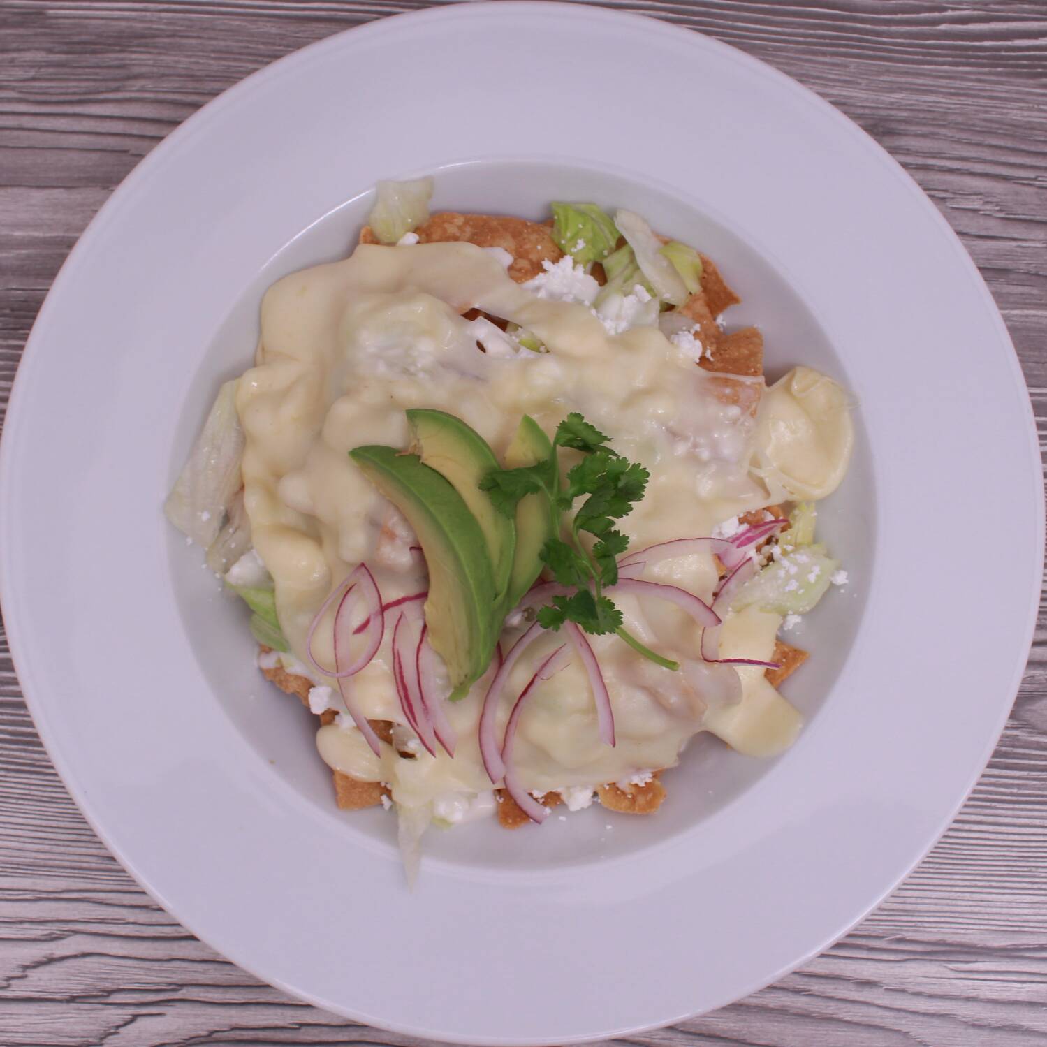 Chilaquiles de Queso Oaxaca