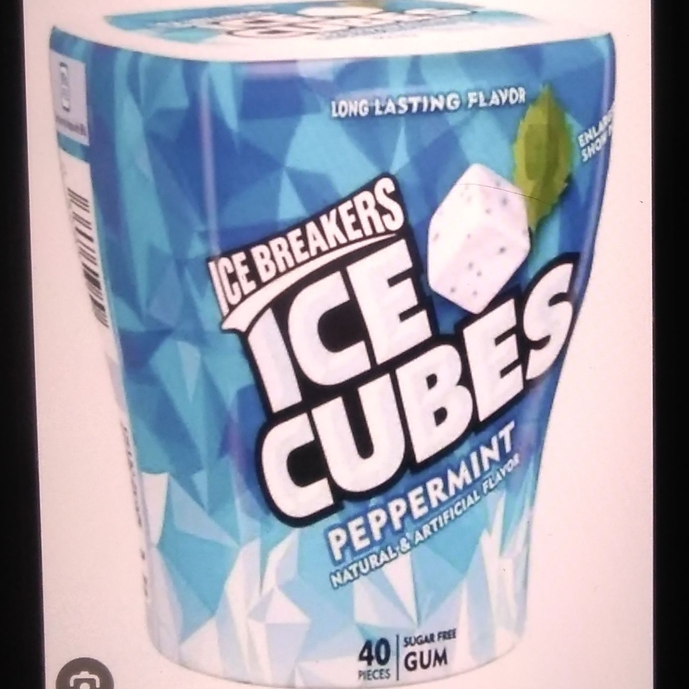 Chicles Ice Cubes Menta 40pz