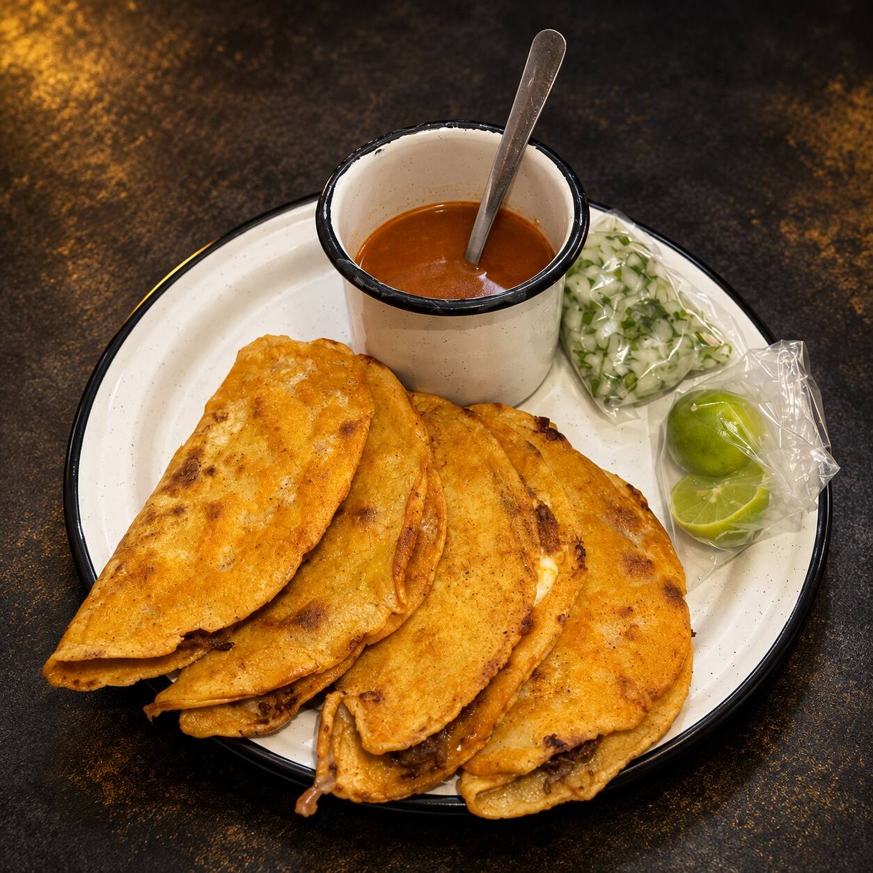 Orden de 3 Tacos de Birria