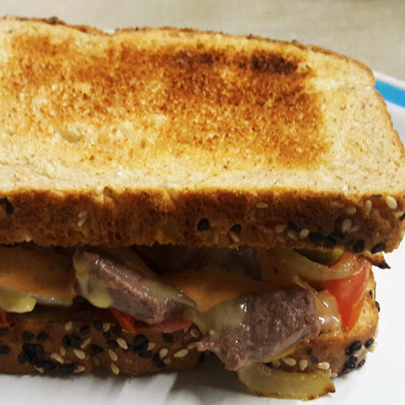 Sándwich de Arrachera
