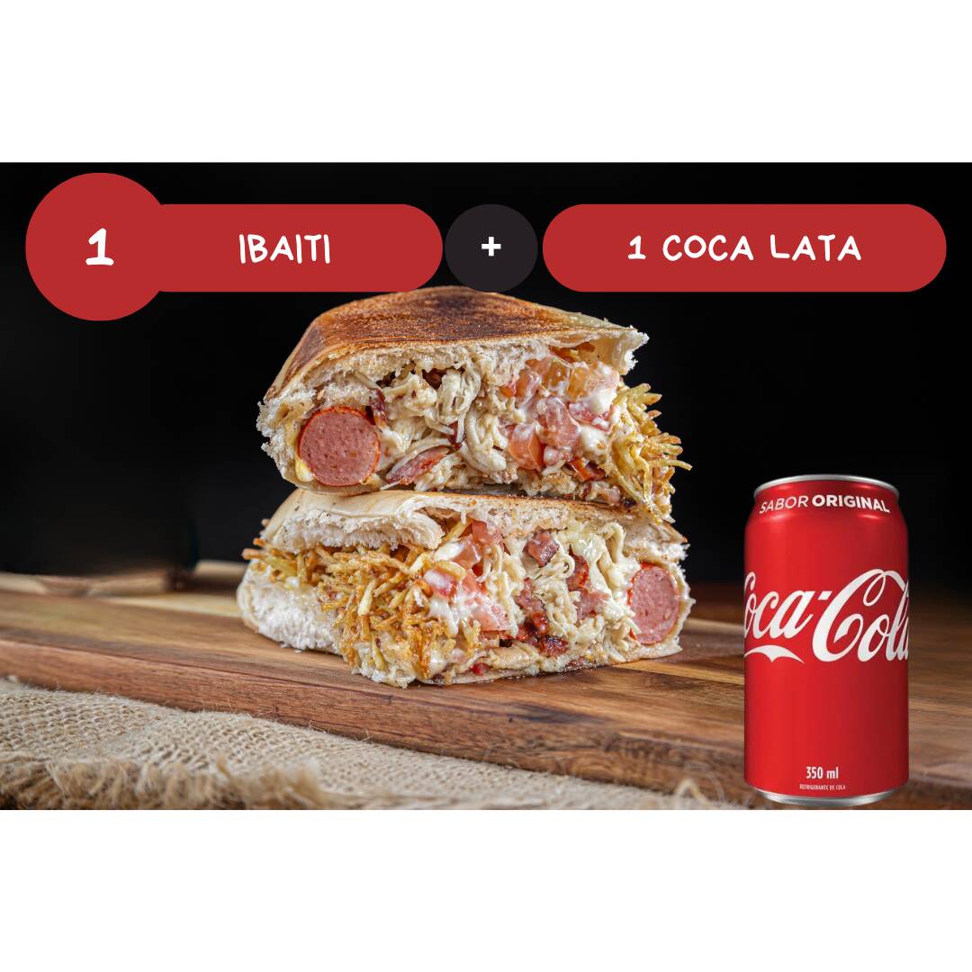 1 IBAITI + 1 COCA LATA