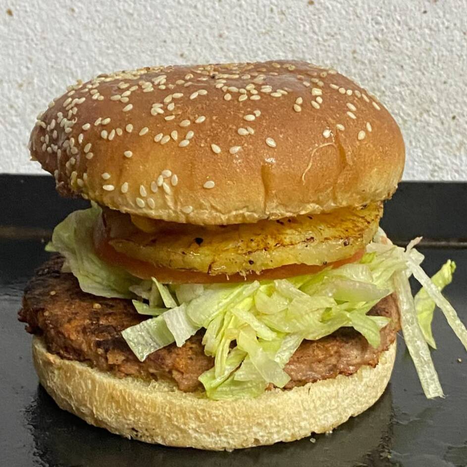 Hamburguesa Hawaiana