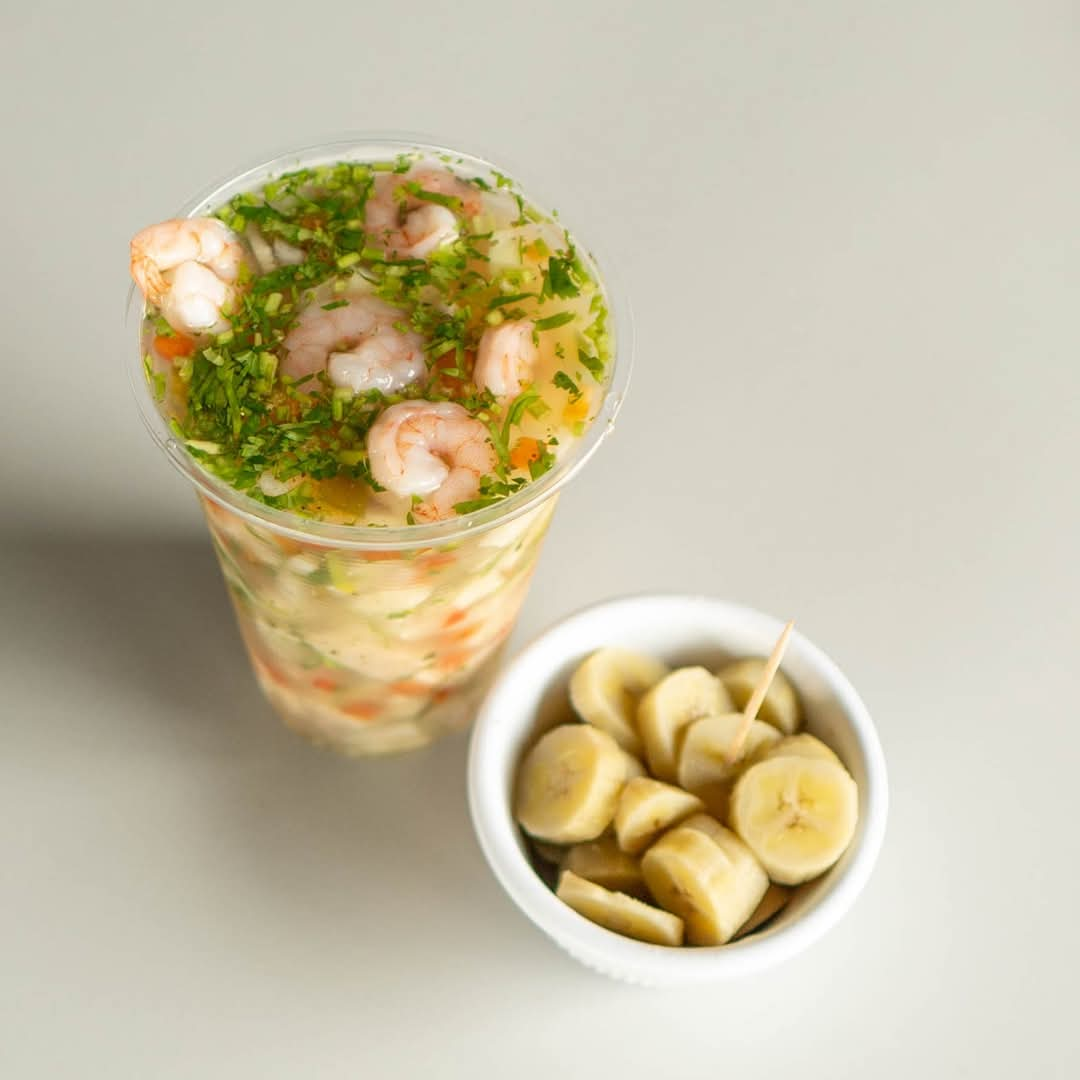 Ceviche de camarón 12 onzas