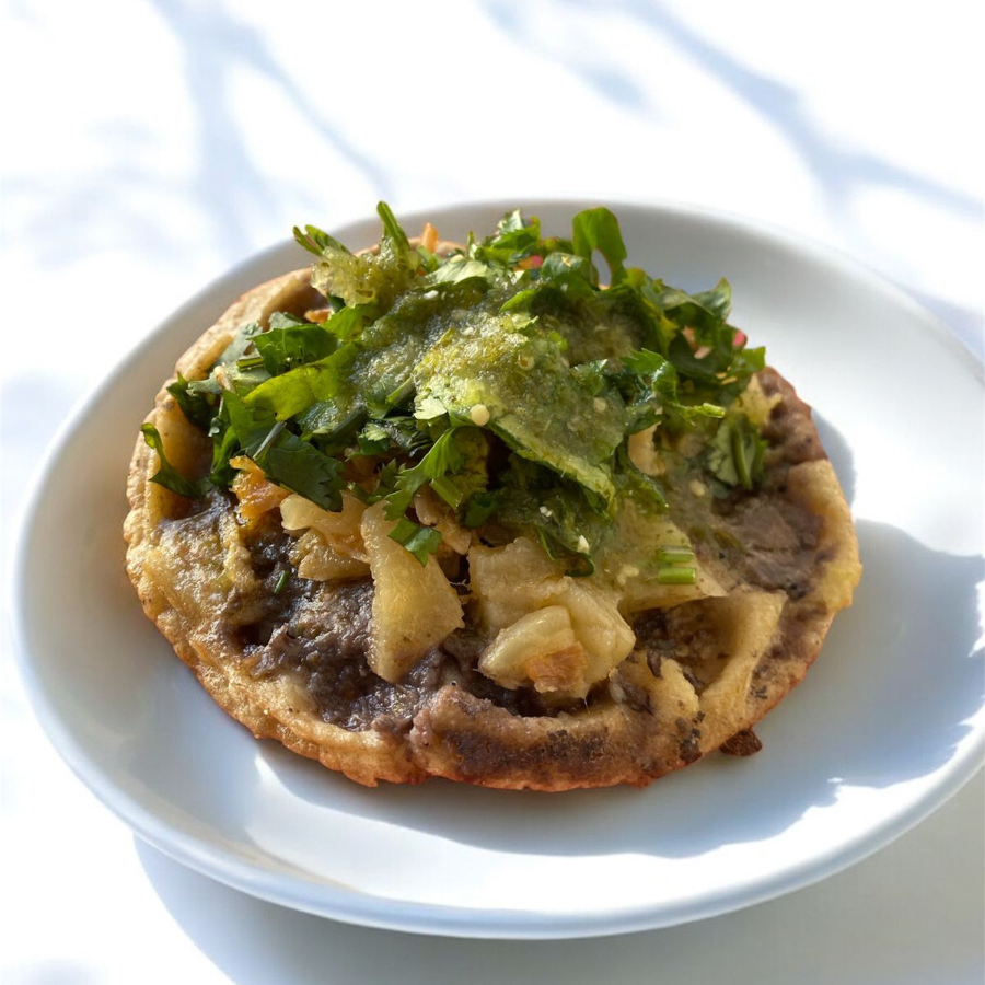 Picadita VERDE con Carnitas