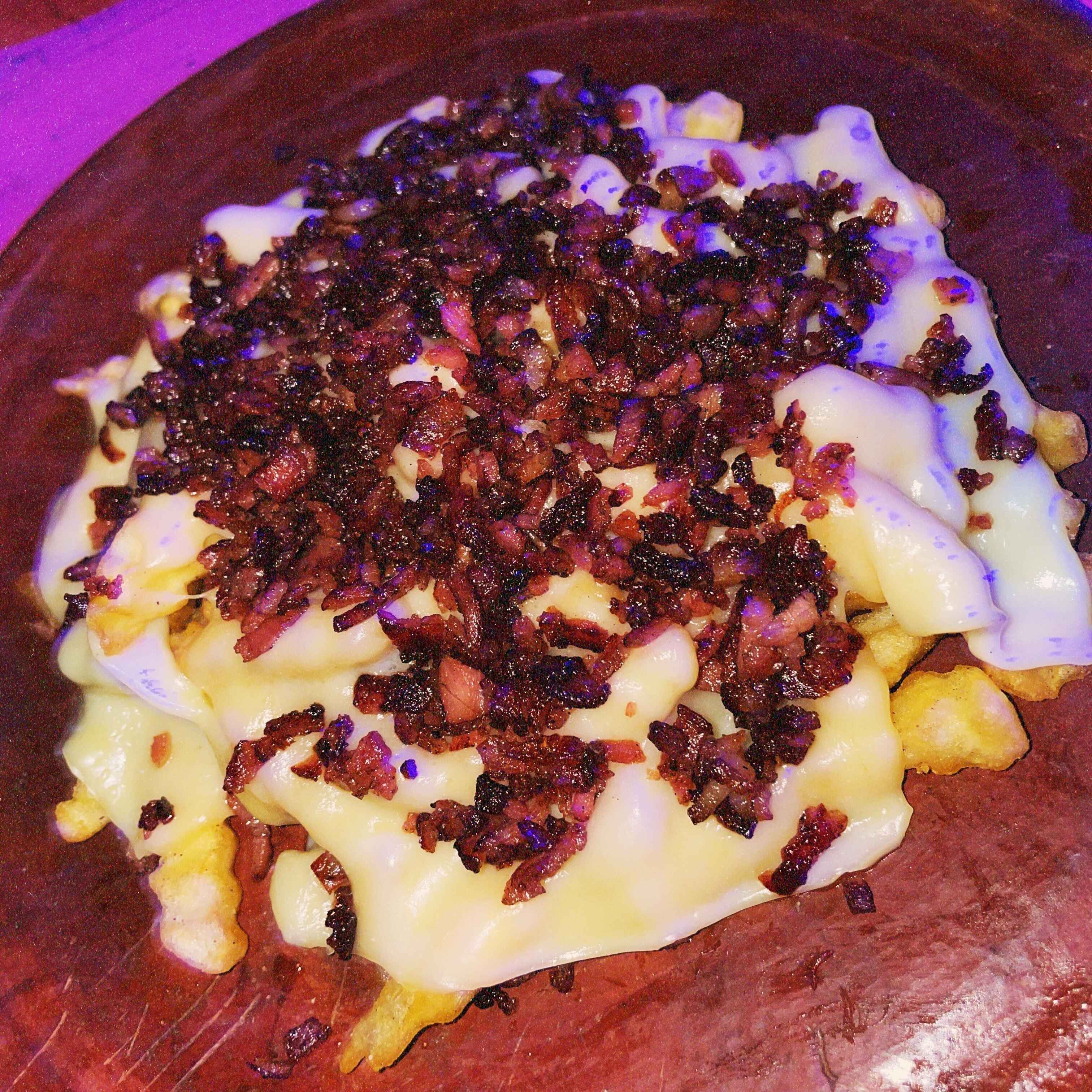 Papas Queso y Tocino