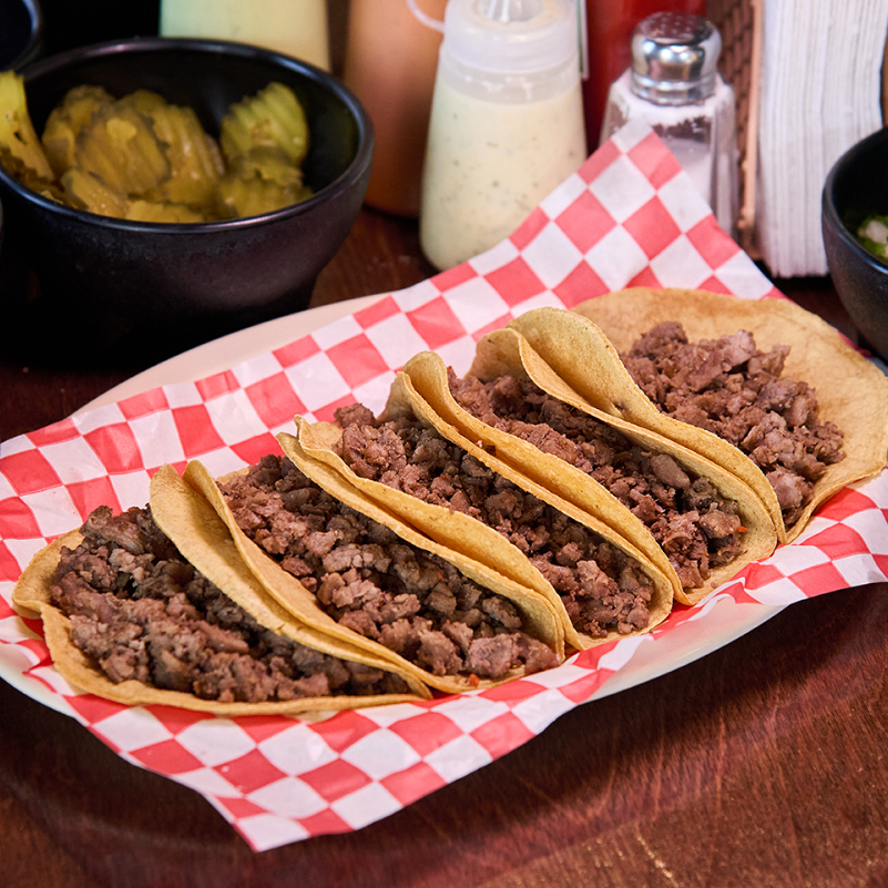 Orden de Tacos Carne Asada