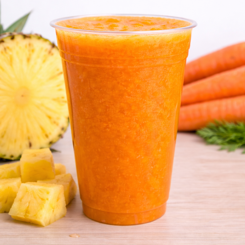 Jugo de Zanahoria con Piña 🥕🍍