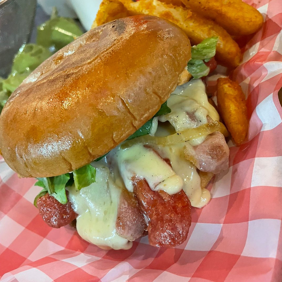 Hamburguesa Gratinada