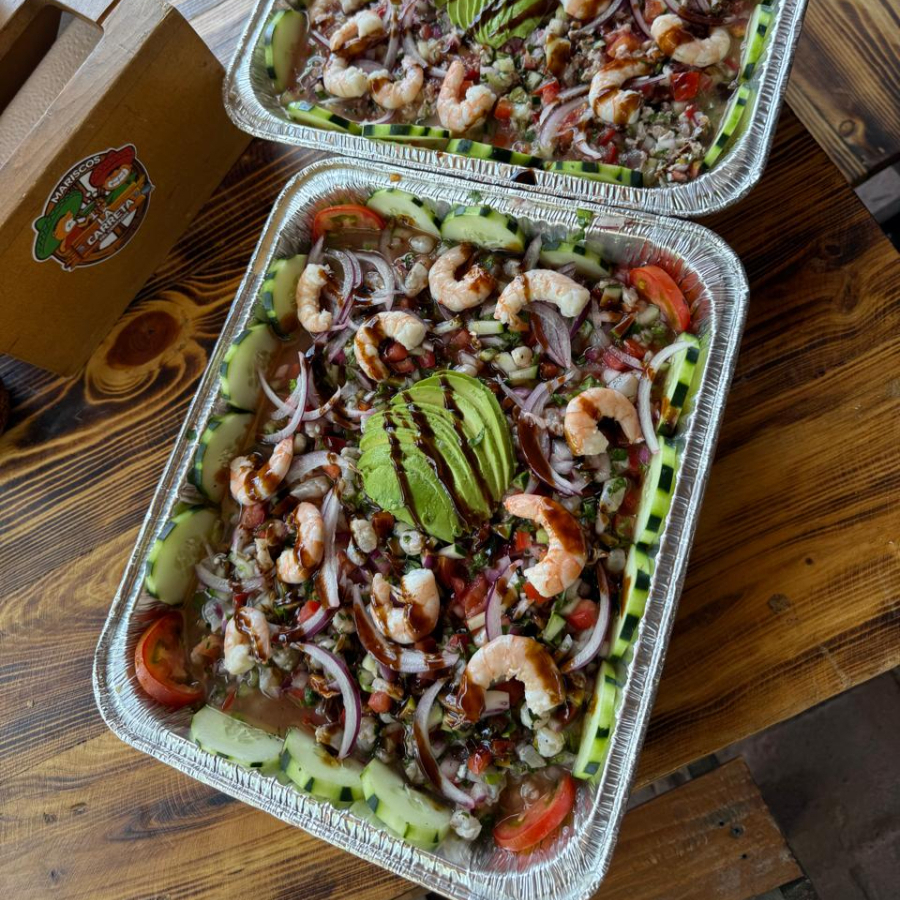 Charola de Ceviche de Camaron