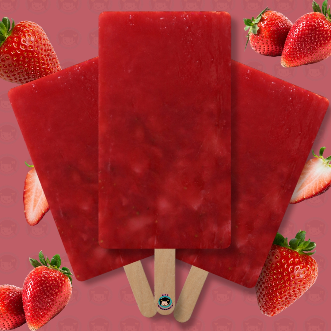 Paleta de Fresa de Agua
