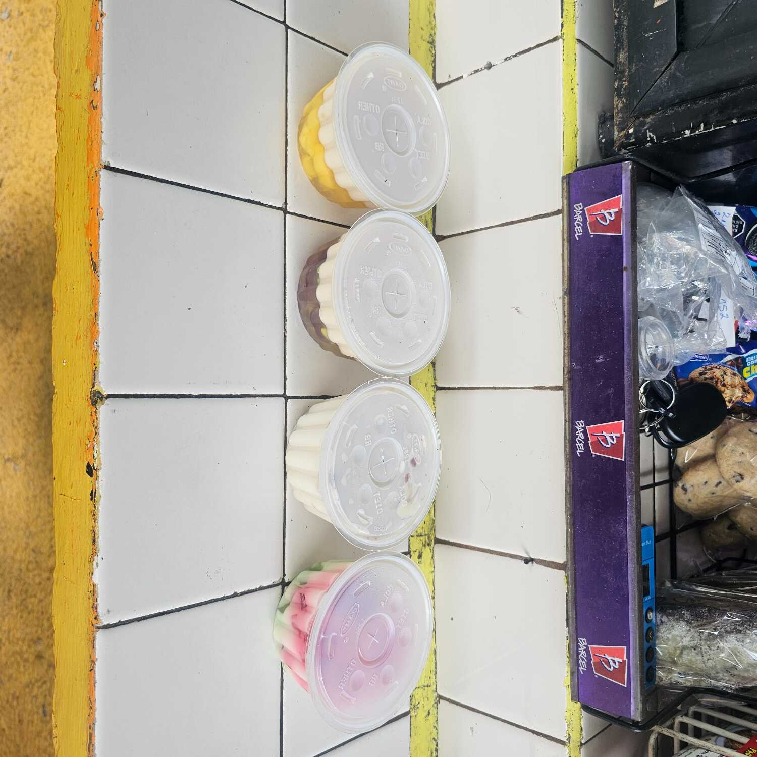 Gelatinas de variedad de sabores