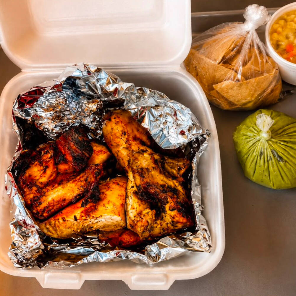 1/2 pollo