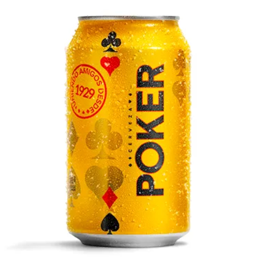Cerveza Poker Lata