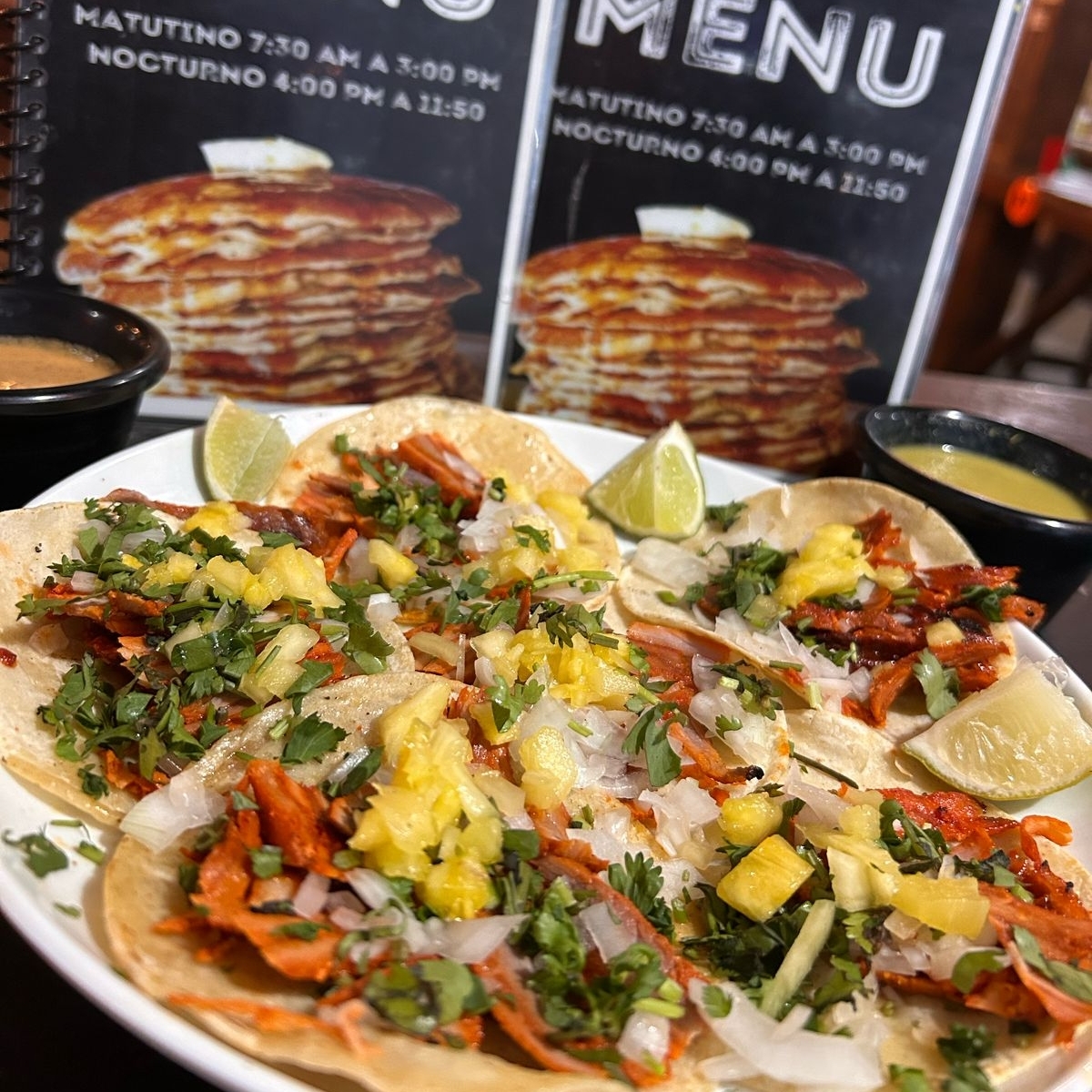 Orden de 5 TACOS DE TROMPO
