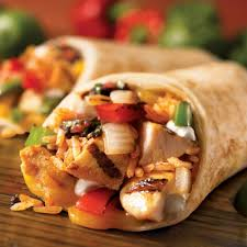 TORTILHA DE TRIGO DE 30 CENTÍMETROS RECHEADA COM: FRANGO CHILLI BEANS (MOLHO À FEIJÃO VERMELHO, PIMENTÕES E TEMPEROS DA CASA) GUACAMOLE (MOLHO À BASE DE ABACATE, AZEITE, LIMÃO E CHEIRO VERDE) SOUR CREAM (MOLHO A CREME DE LEITE, CREAM CHEESE,LIMÃO E SAL) QUEIJO CHEDDAR SERVE 1 PESSOA