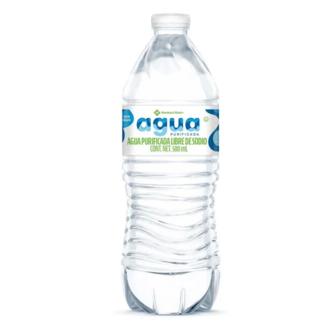 AGUA PURIFICADA 500ML