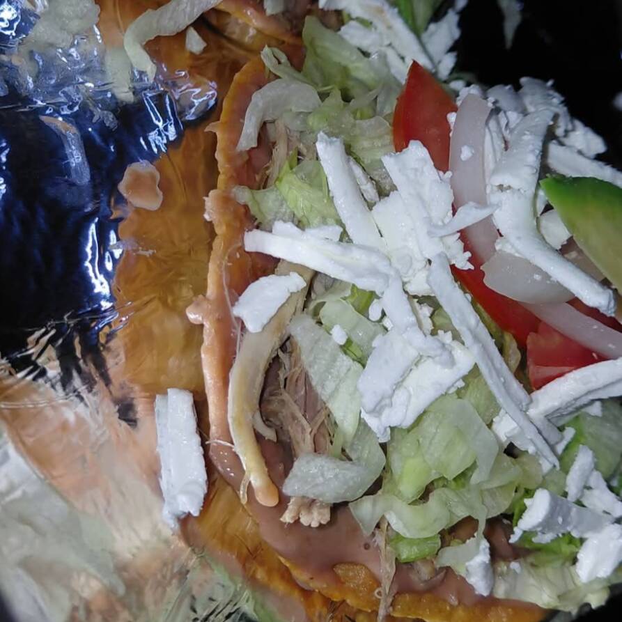 Tostadas de Pierna