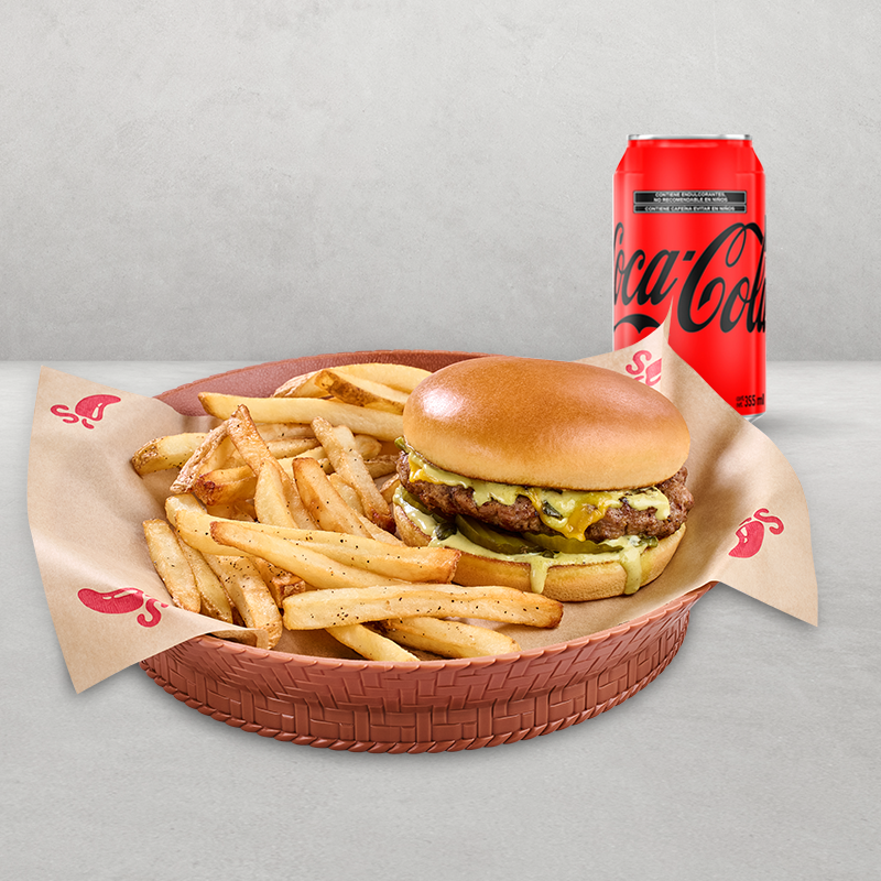 Combo Aioli Jalapeño Burger +Refresco