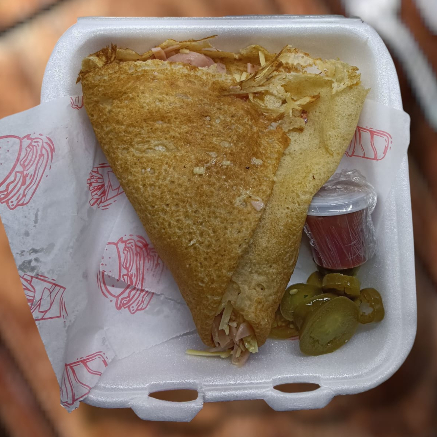 Crepa de Jamón y Manchego