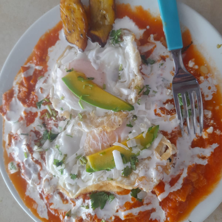 Chilaquiles Rojos