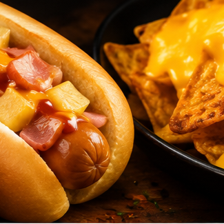 2 HD Hawaianos + Nachos Cheddar