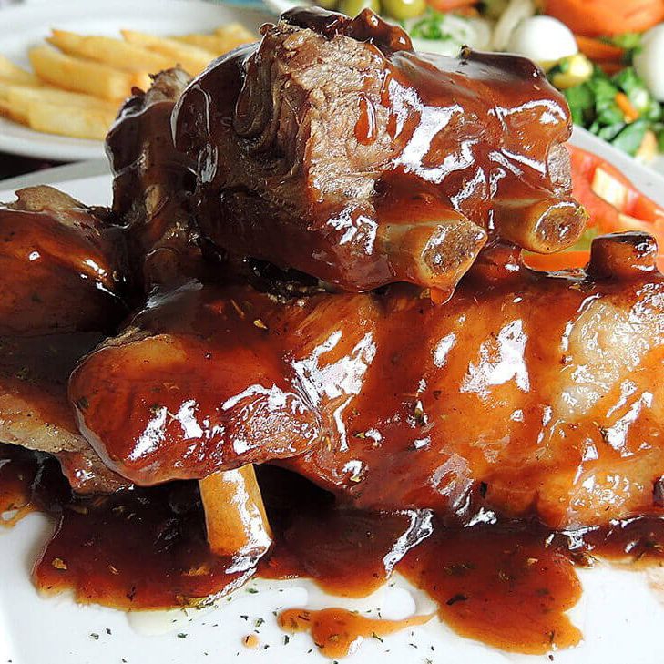 Costillas En Salsa BBQ