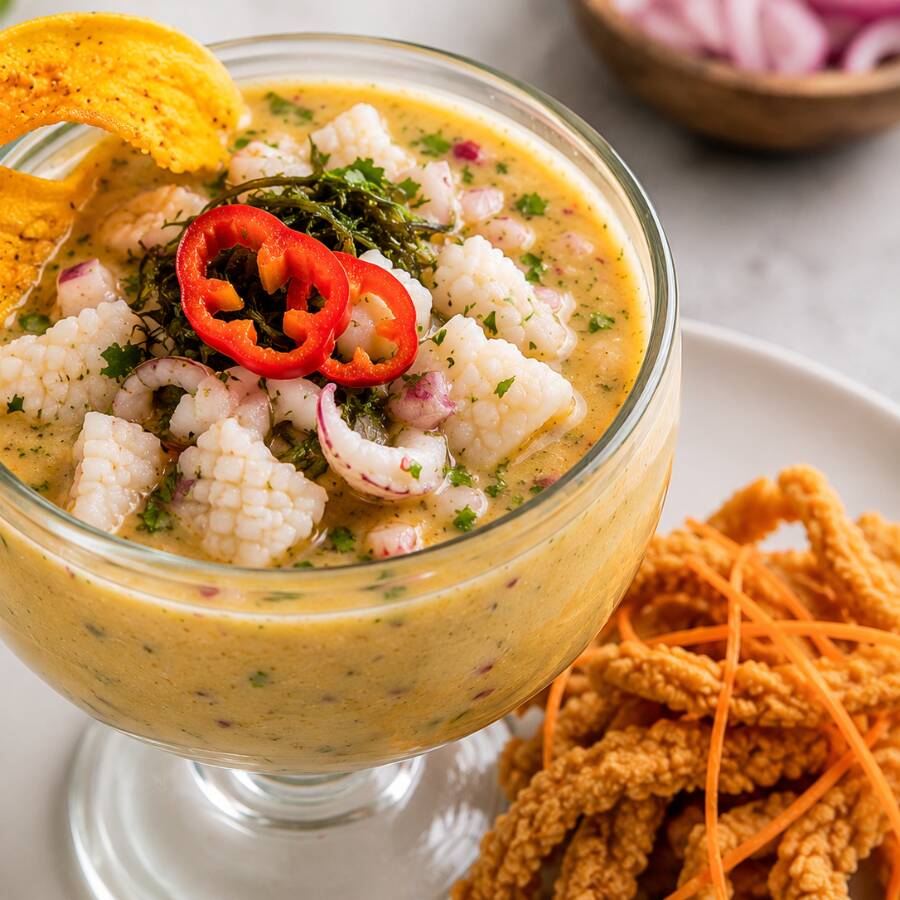 Leche de Tigre con Pota