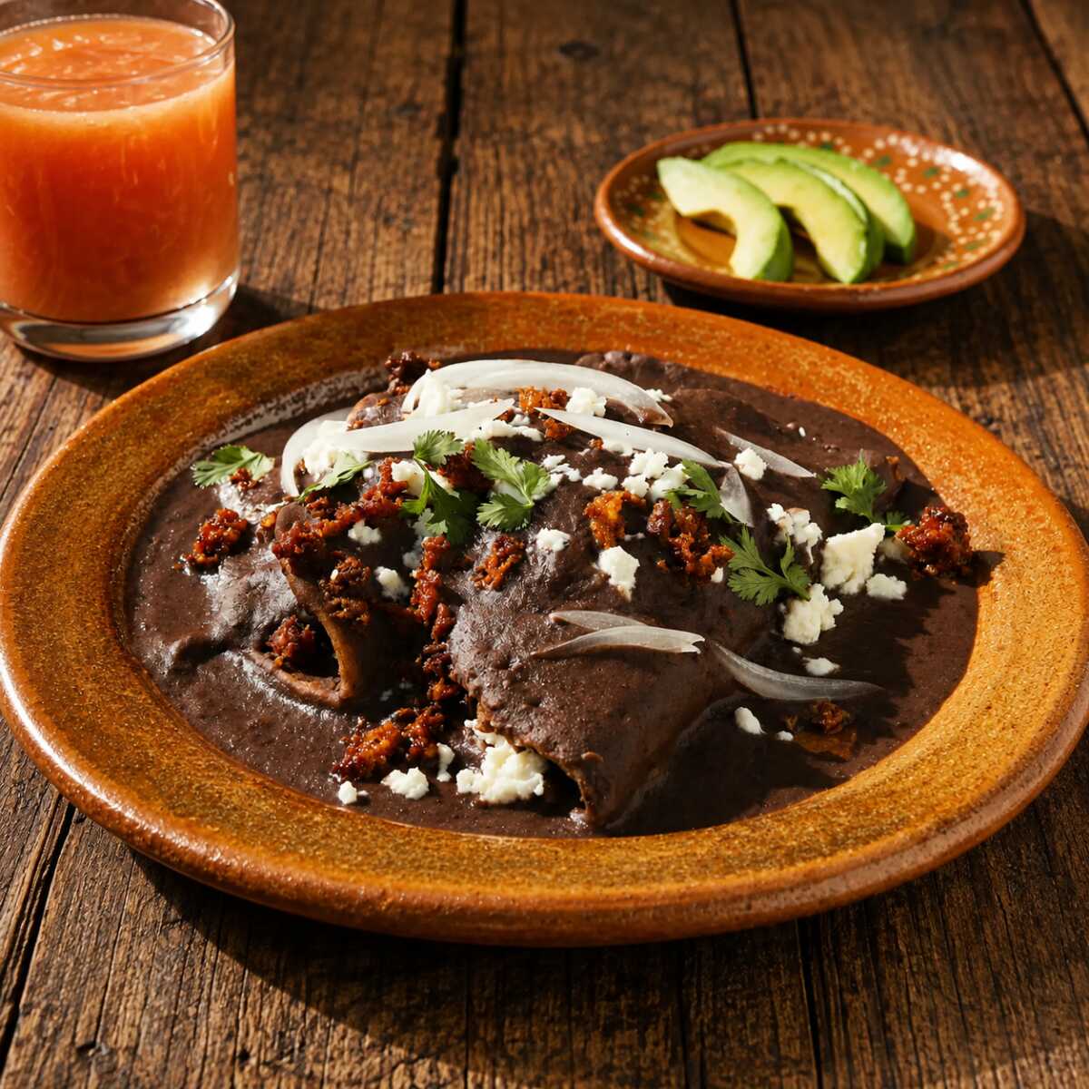 Enfrijoladas