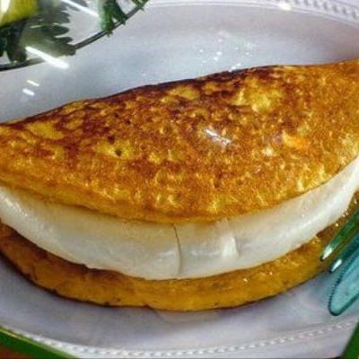 Cachapa con Queso de Mano