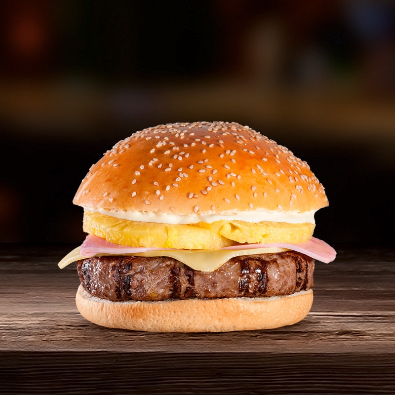 Hamburguesa Hawaiana