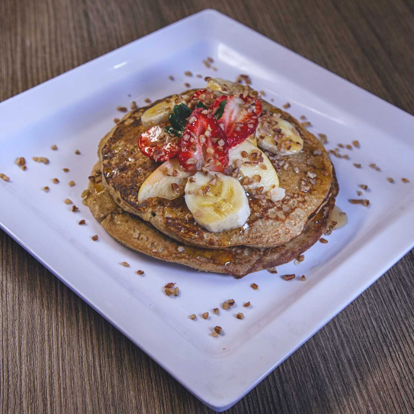 Hot Cakes de Avena y Plátano