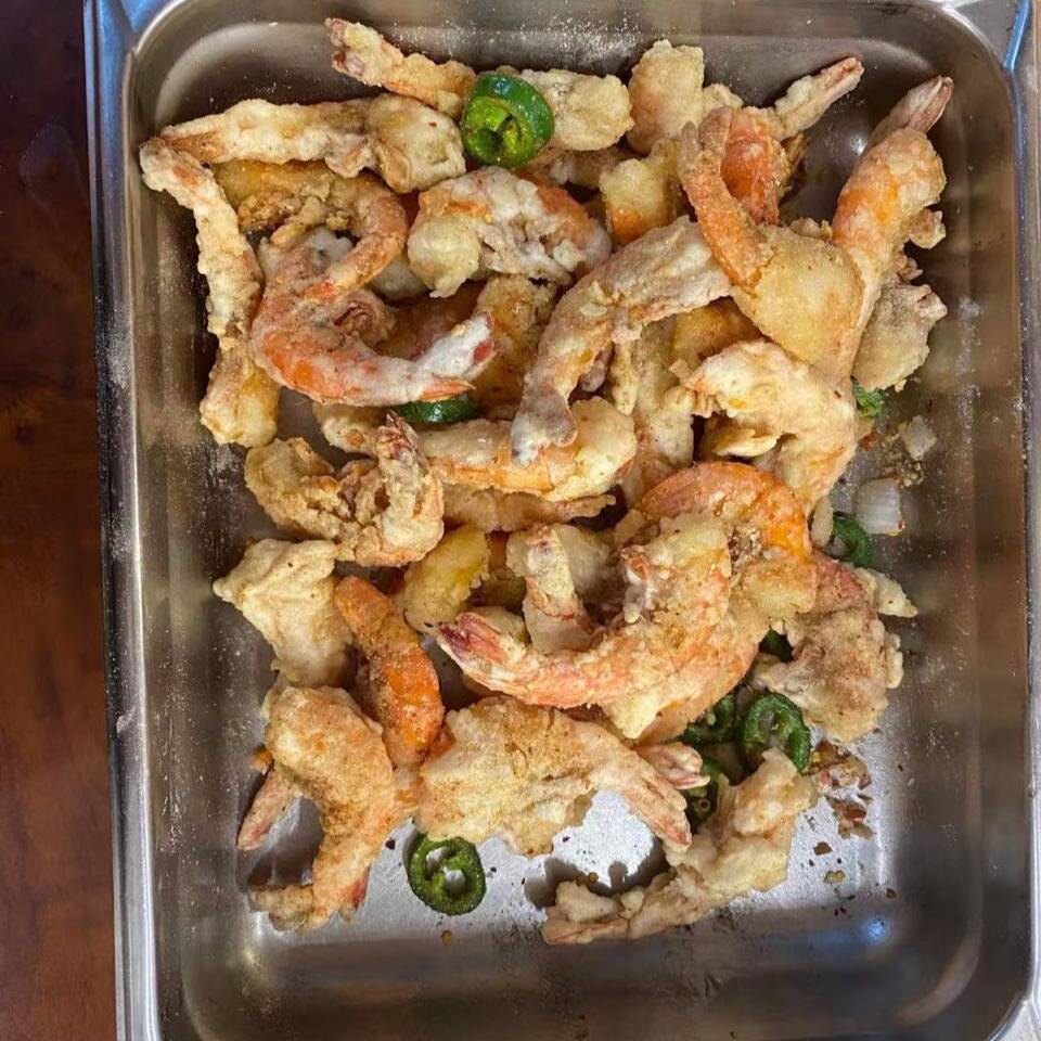 Combo- 2 Guisos, Camarones y Arroz Frito