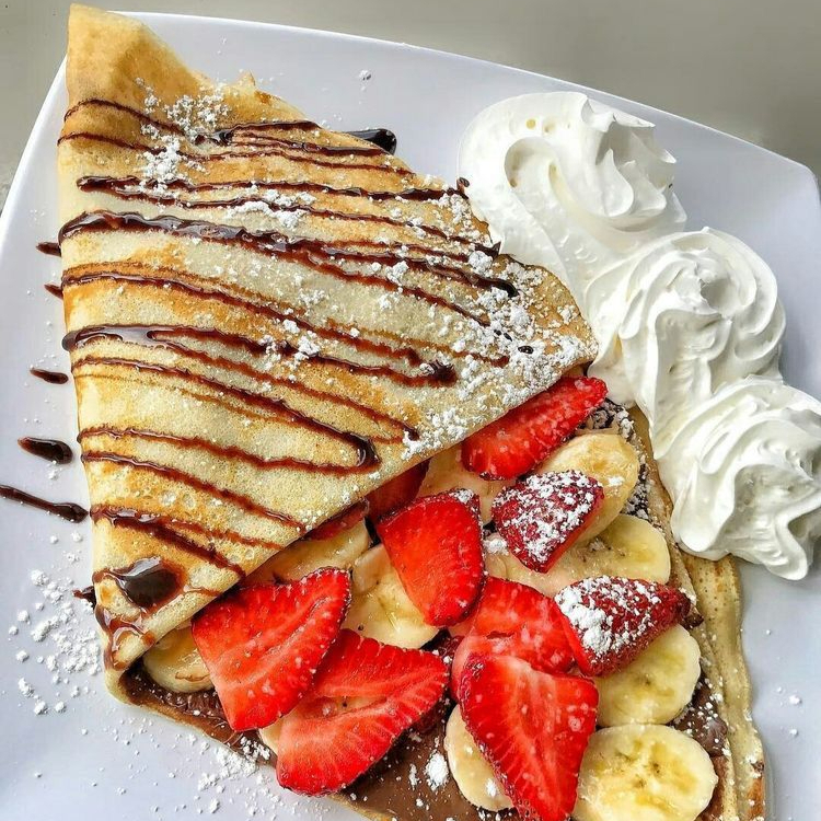 Crepa con Capuchino Clásico