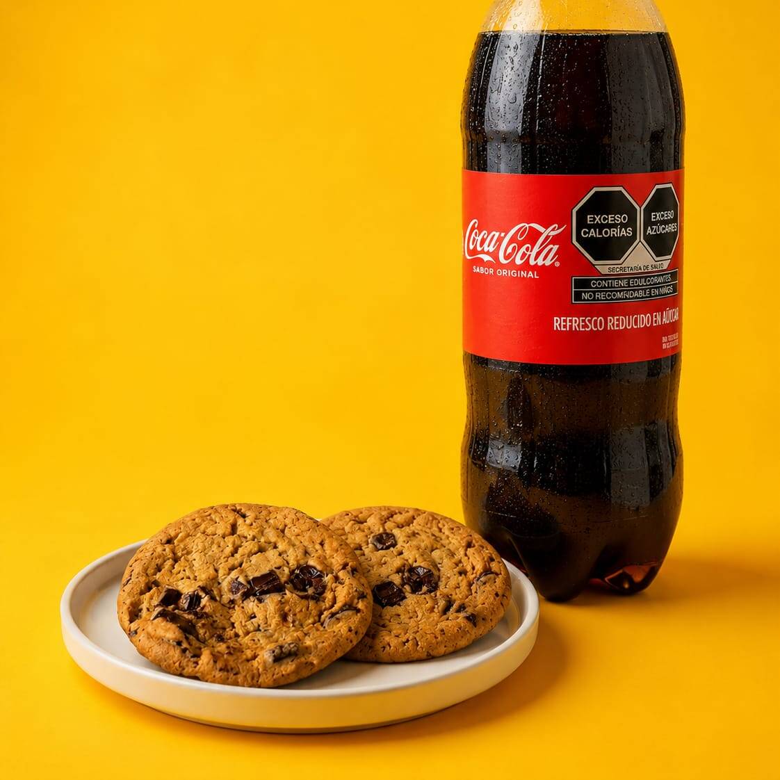 Combo Coca Cola + 2 Galletas Chispas de Chocolate
