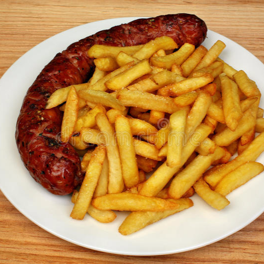 Chorizo con Papa