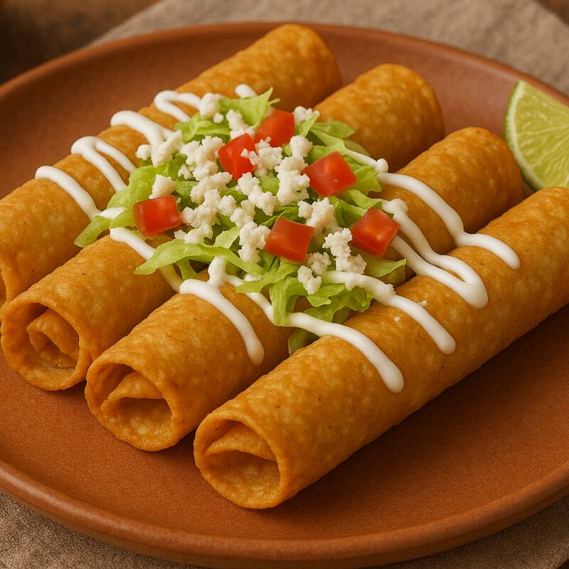 Tacos Dorados (4 Pzs)