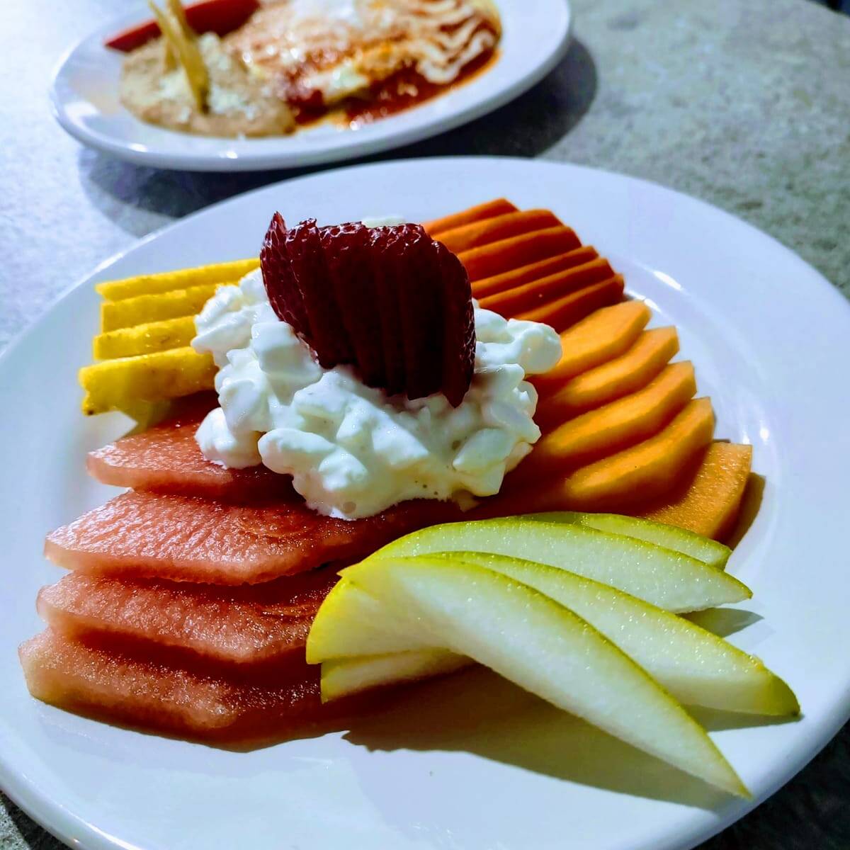 Plato Fruta