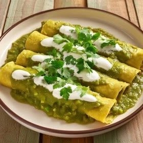 Enchiladas De Pollo