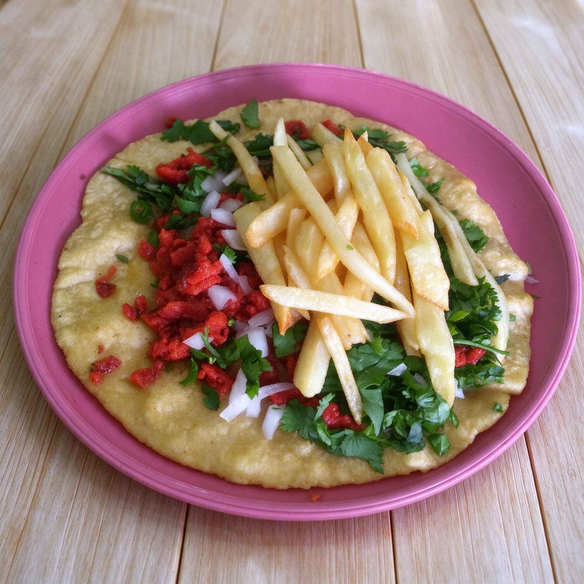 Taco de Longaniza (tortilla Hecha a Mano )