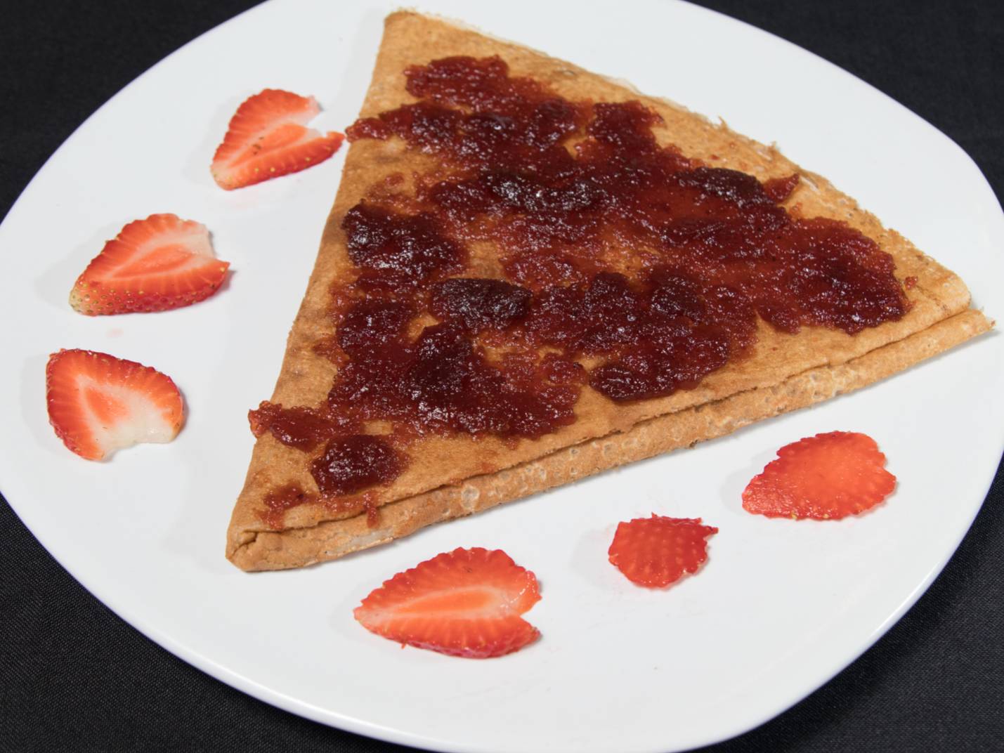 Crepa de Philadelphia con Mermelada