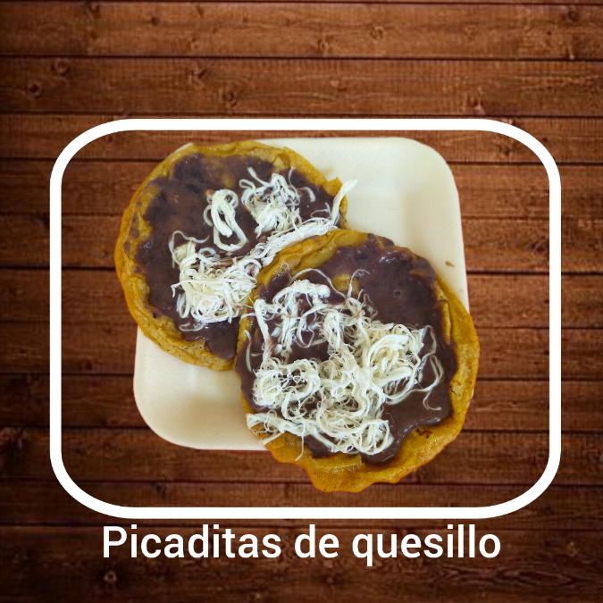 PICADITAS FRIJOLITOS Y QUESILLO
