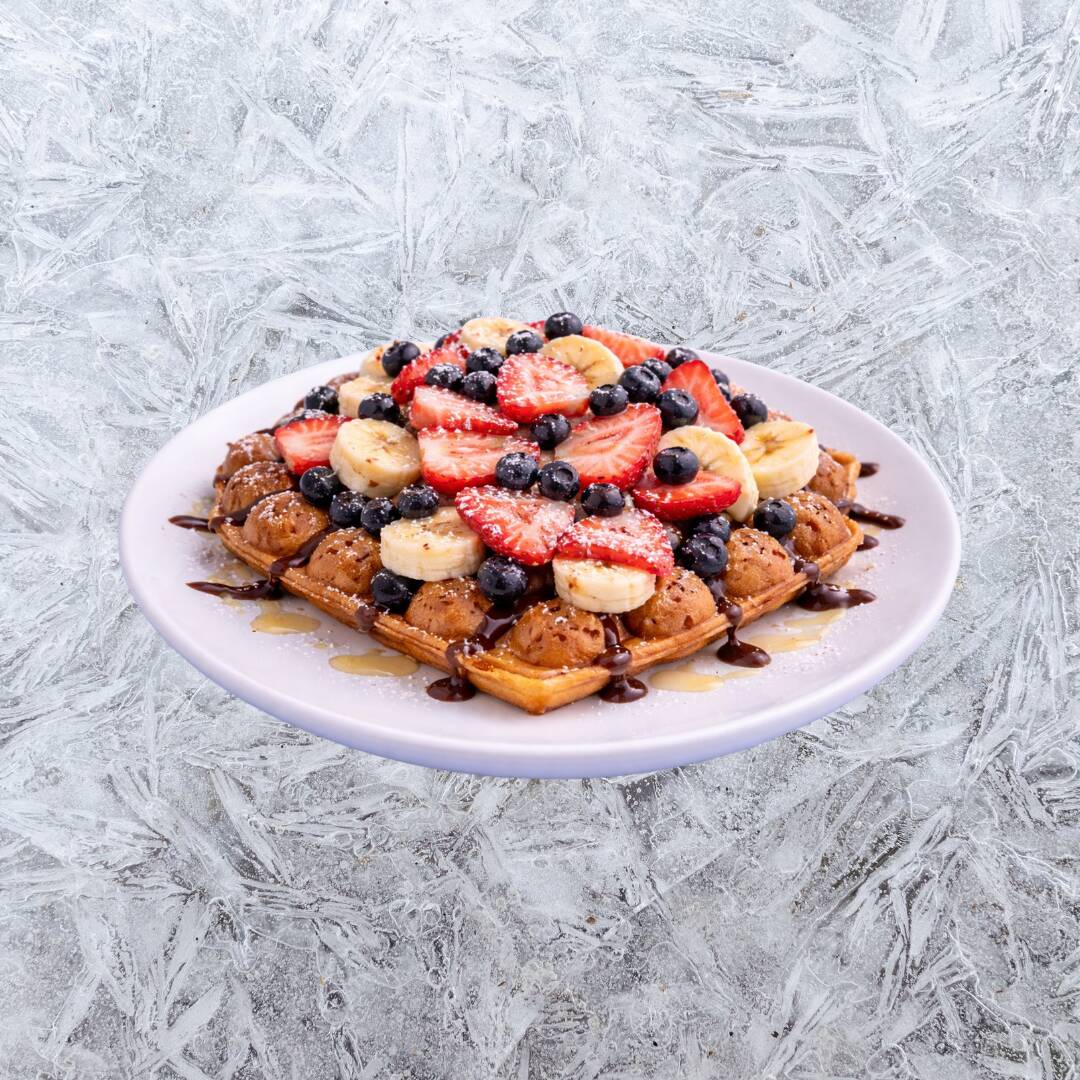 Waffle Frutal