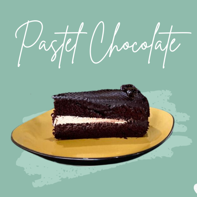 Rebanada de Pastel de Chocolate