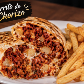 Burrito Gigante de Chorizo